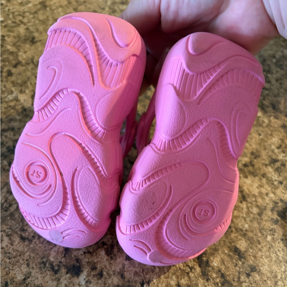 Stride Rite 360 Poseidon Pink Toddler Sneaker Sandals - Picture 3 of 5